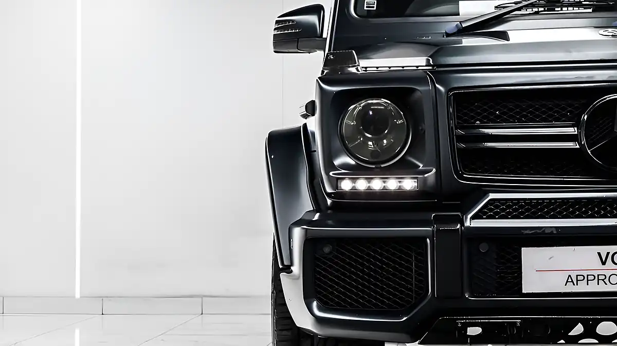 Used 2017 Mercedes-Benz G Class Black - Interior and Exterior details 8