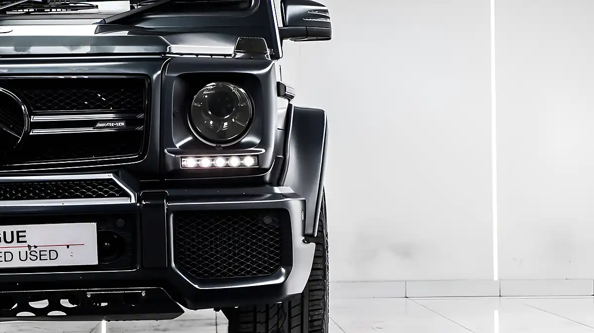 Used 2017 Mercedes-Benz G Class Black - Interior and Exterior details 9