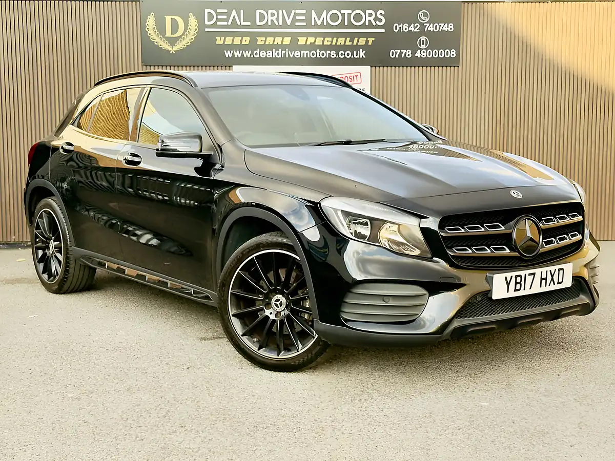 Used 2017 Mercedes-Benz Gla AMG Line Black - Front View