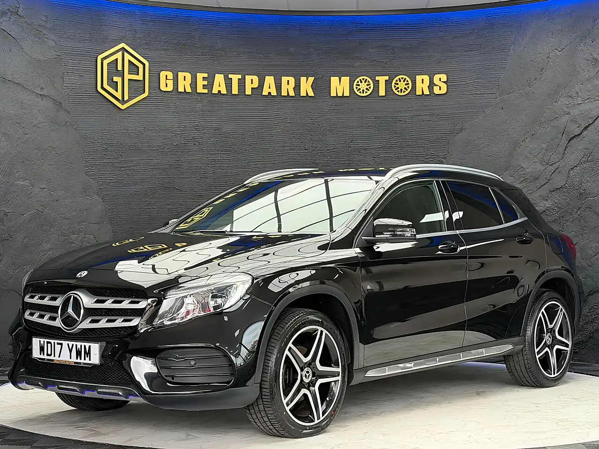 Used 2017 Mercedes-Benz Gla AMG Line Black - Front View