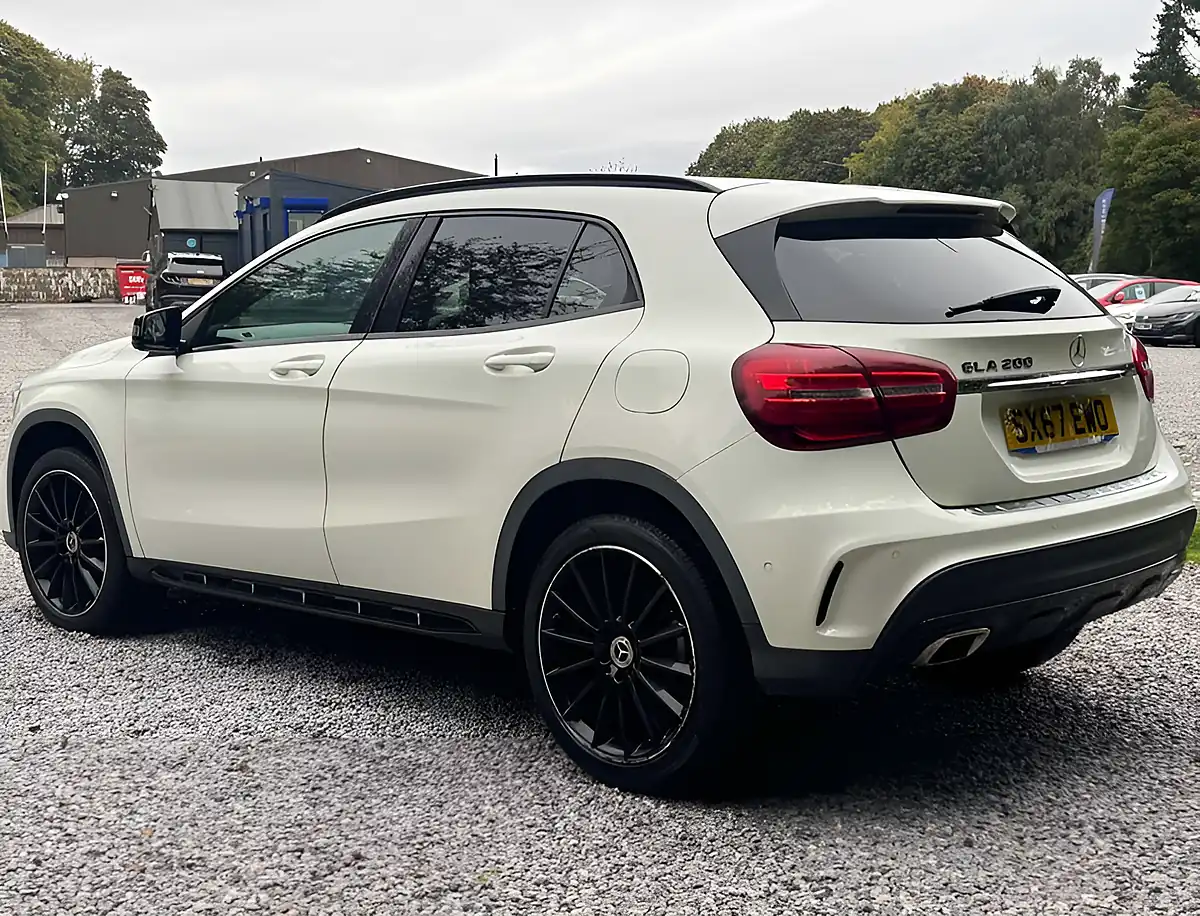 Used 2017 Mercedes-Benz Gla AMG Line Premium Polar White - Interior and Exterior details 5