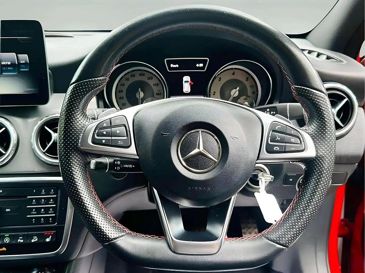 Used 2017 Mercedes-Benz Gla AMG Line Premium Red - Interior and Exterior details 12