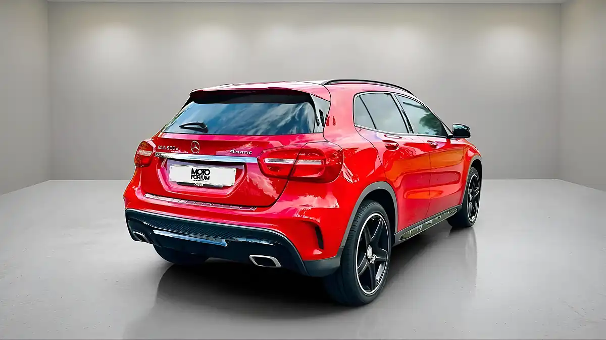 Used 2017 Mercedes-Benz Gla AMG Line Premium Red - Interior and Exterior details 17