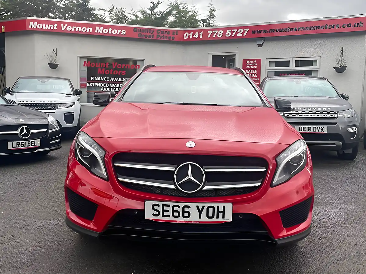 Used 2017 Mercedes-Benz Gla AMG Line (premium) Red - Interior and Exterior details 10