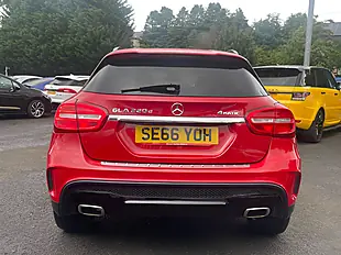 Used 2017 Mercedes-Benz Gla AMG Line (premium) Red - Interior and Exterior details 6
