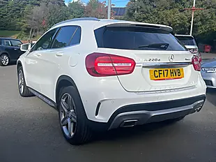 Used 2017 Mercedes-Benz Gla AMG Line (premium) White - Interior and Exterior details 7
