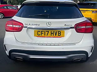 Used 2017 Mercedes-Benz Gla AMG Line (premium) White - Interior and Exterior details 8