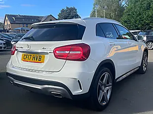 Used 2017 Mercedes-Benz Gla AMG Line (premium) White - Interior and Exterior details 9