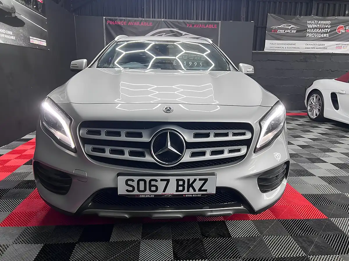 Used 2017 Mercedes-Benz Gla AMG Line Silver - Interior and Exterior details 11