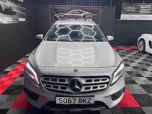 Used 2017 Mercedes-Benz Gla AMG Line Silver - Interior and Exterior details 12