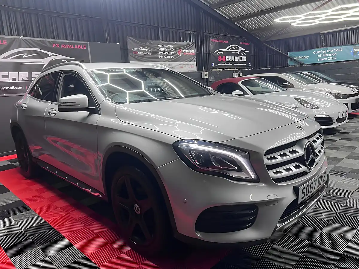 Used 2017 Mercedes-Benz Gla AMG Line Silver - Interior and Exterior details 13