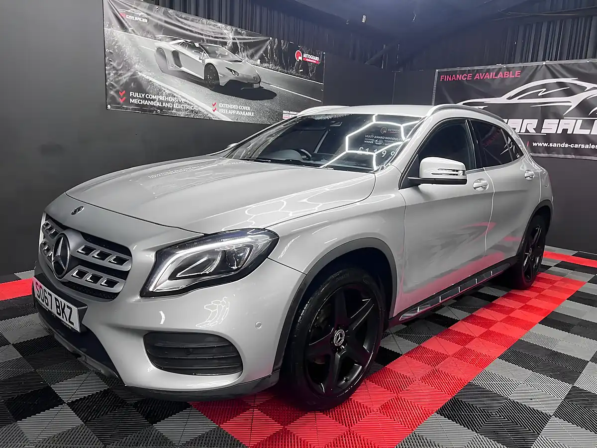 Used 2017 Mercedes-Benz Gla AMG Line Silver - Interior and Exterior details 9