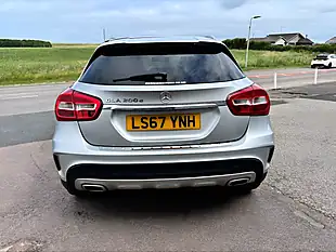 Used 2017 Mercedes-Benz Gla AMG Line Silver - Interior and Exterior details 10