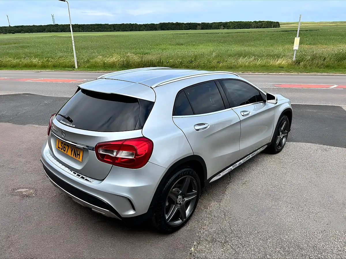 Used 2017 Mercedes-Benz Gla AMG Line Silver - Interior and Exterior details 5