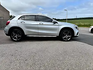 Used 2017 Mercedes-Benz Gla AMG Line Silver - Interior and Exterior details 9