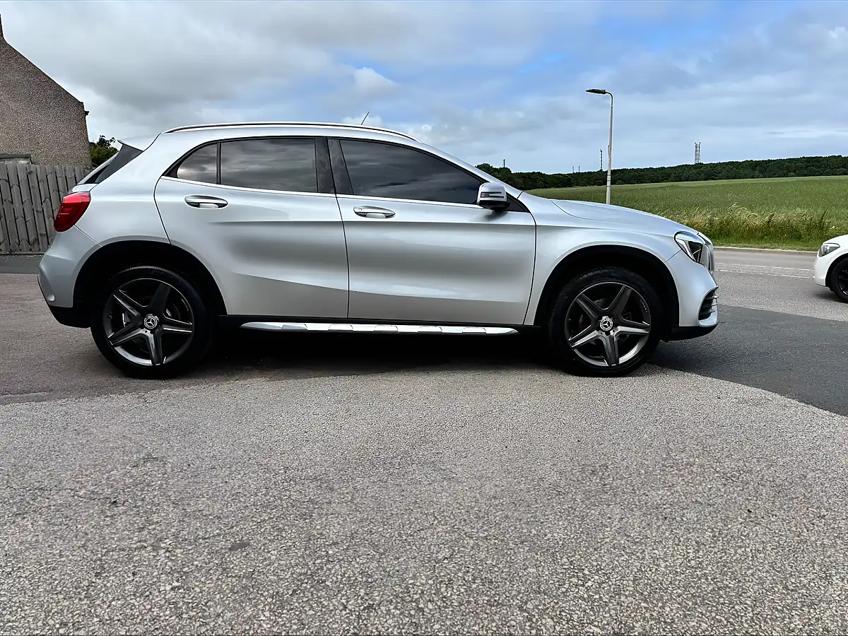 Used 2017 Mercedes-Benz Gla AMG Line Silver - Interior and Exterior details 9