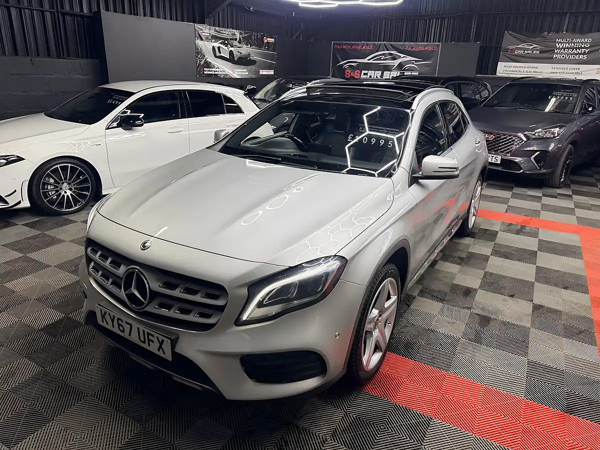 Used 2017 Mercedes-Benz Gla AMG Line Silver - Interior and Exterior details 13