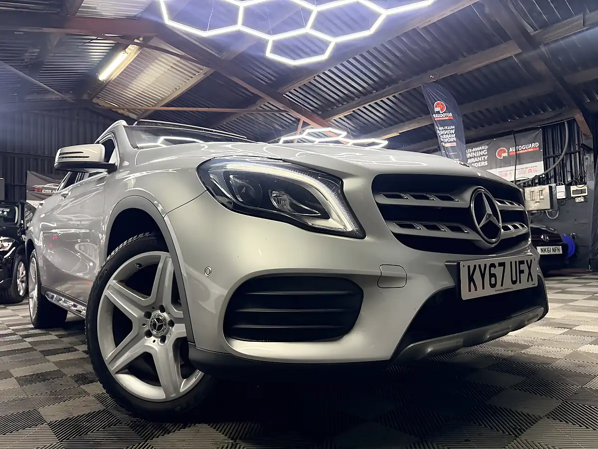 Used 2017 Mercedes-Benz Gla AMG Line Silver - Interior and Exterior details 2
