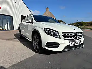 Used 2017 Mercedes-Benz Gla AMG Line White - Interior and Exterior details 2