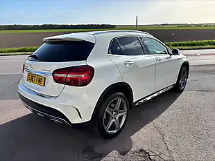Used 2017 Mercedes-Benz Gla AMG Line White - Interior and Exterior details 3