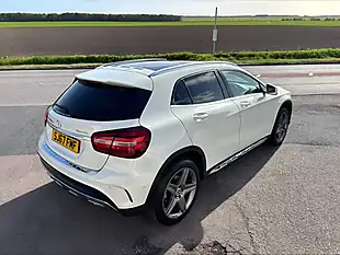 Used 2017 Mercedes-Benz Gla AMG Line White - Interior and Exterior details 4