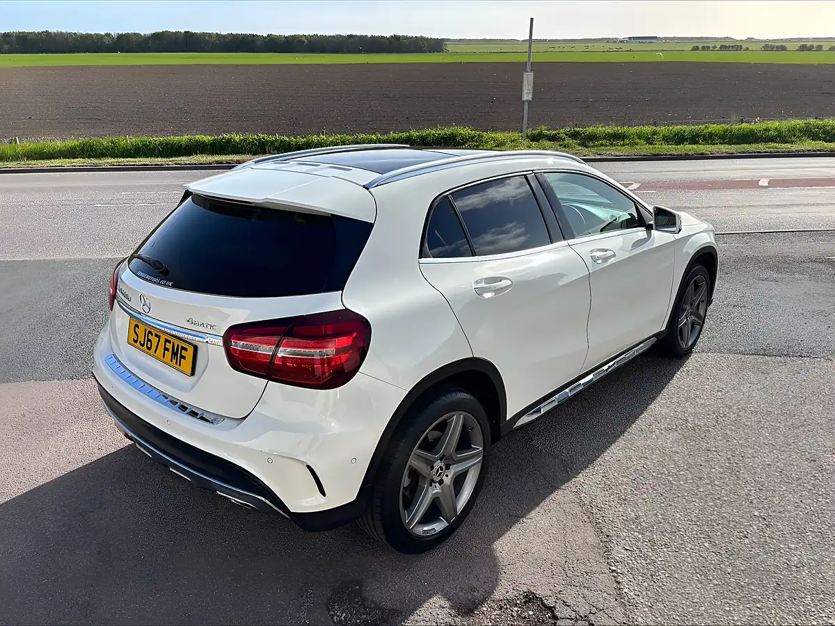 Used 2017 Mercedes-Benz Gla AMG Line White - Interior and Exterior details 4