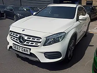Used 2017 Mercedes-Benz Gla AMG Line White - Interior and Exterior details 3