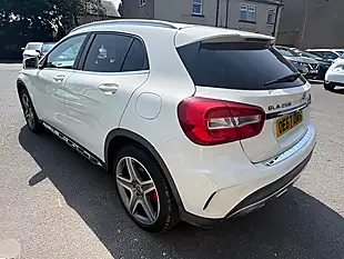 Used 2017 Mercedes-Benz Gla AMG Line White - Interior and Exterior details 4