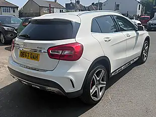 Used 2017 Mercedes-Benz Gla AMG Line White - Interior and Exterior details 7