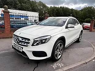 Used 2017 Mercedes-Benz Gla AMG Line White - Interior and Exterior details 3