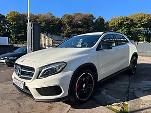 Used 2017 Mercedes-Benz Gla AMG Line White - Interior and Exterior details 8