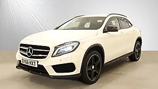 Used 2017 Mercedes-Benz Gla Class AMG Line White - Interior and Exterior details 4