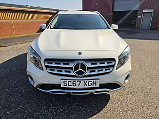 Used 2017 Mercedes-Benz Gla Sport Executive White - Interior and Exterior details 2