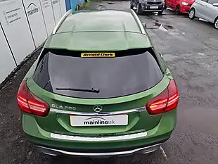 Used 2017 Mercedes-Benz Gla Sport Green - Interior and Exterior details 14