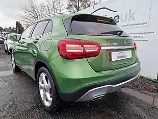 Used 2017 Mercedes-Benz Gla Sport Green - Interior and Exterior details 4