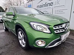 Used 2017 Mercedes-Benz Gla Sport Green - Interior and Exterior details 6