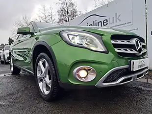 Used 2017 Mercedes-Benz Gla Sport Green - Interior and Exterior details 7