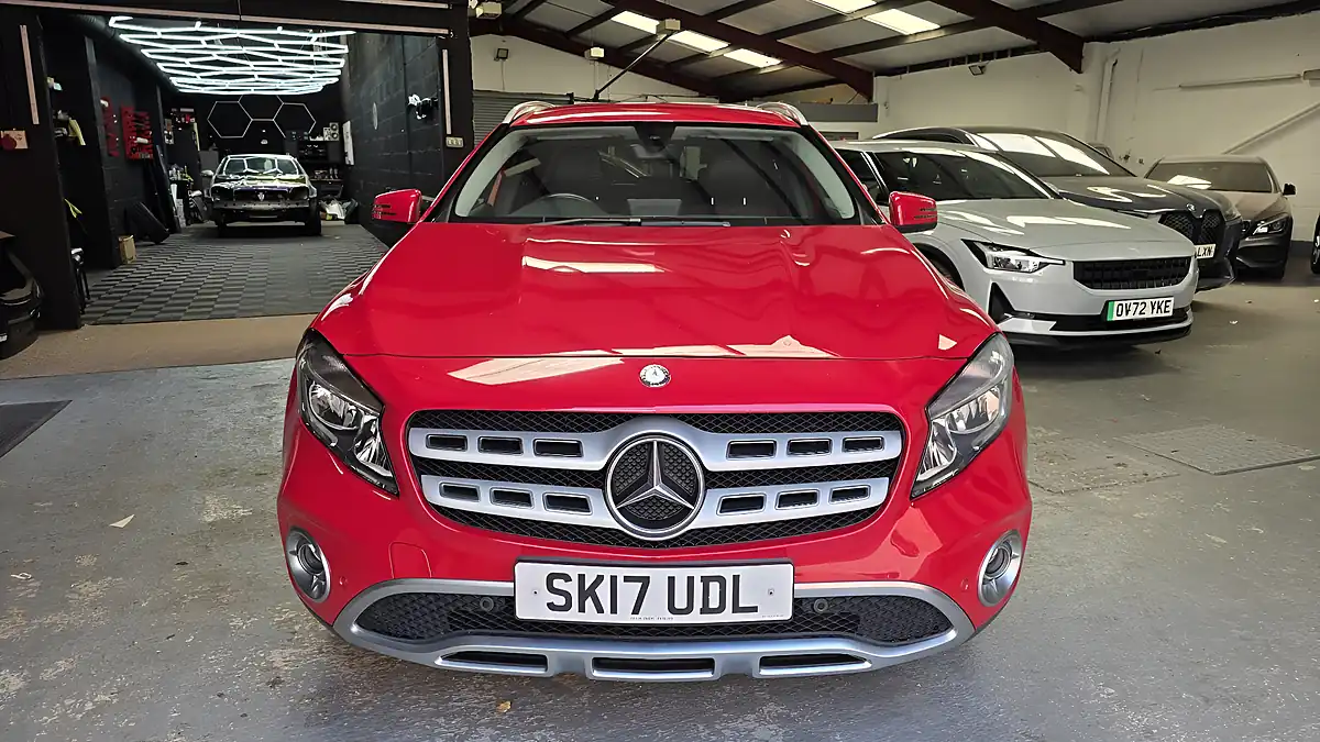 Used 2017 Mercedes-Benz Gla Sport Red - Interior and Exterior details 2
