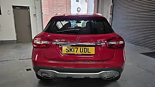 Used 2017 Mercedes-Benz Gla Sport Red - Interior and Exterior details 5