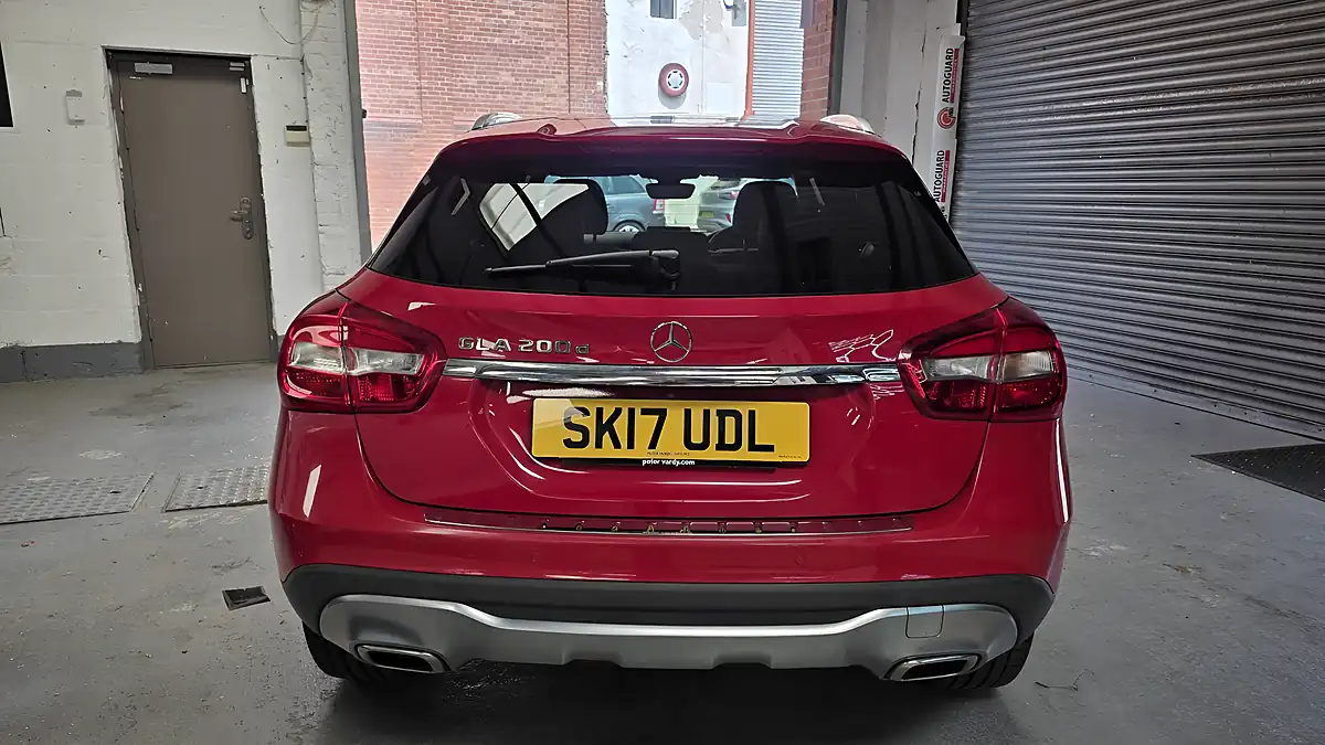 Used 2017 Mercedes-Benz Gla Sport Red - Interior and Exterior details 5