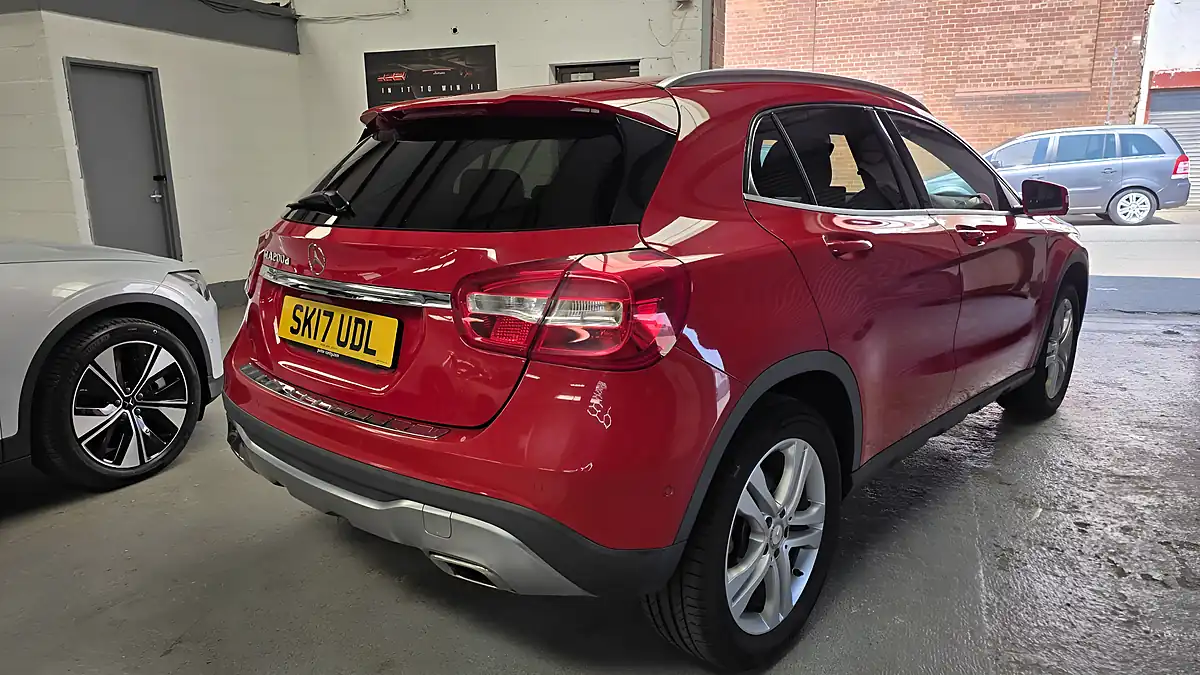Used 2017 Mercedes-Benz Gla Sport Red - Interior and Exterior details 6