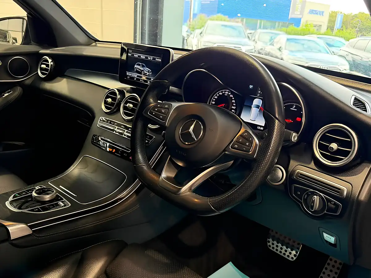 Used 2017 Mercedes-Benz Glc AMG Line Black - Interior and Exterior details 10