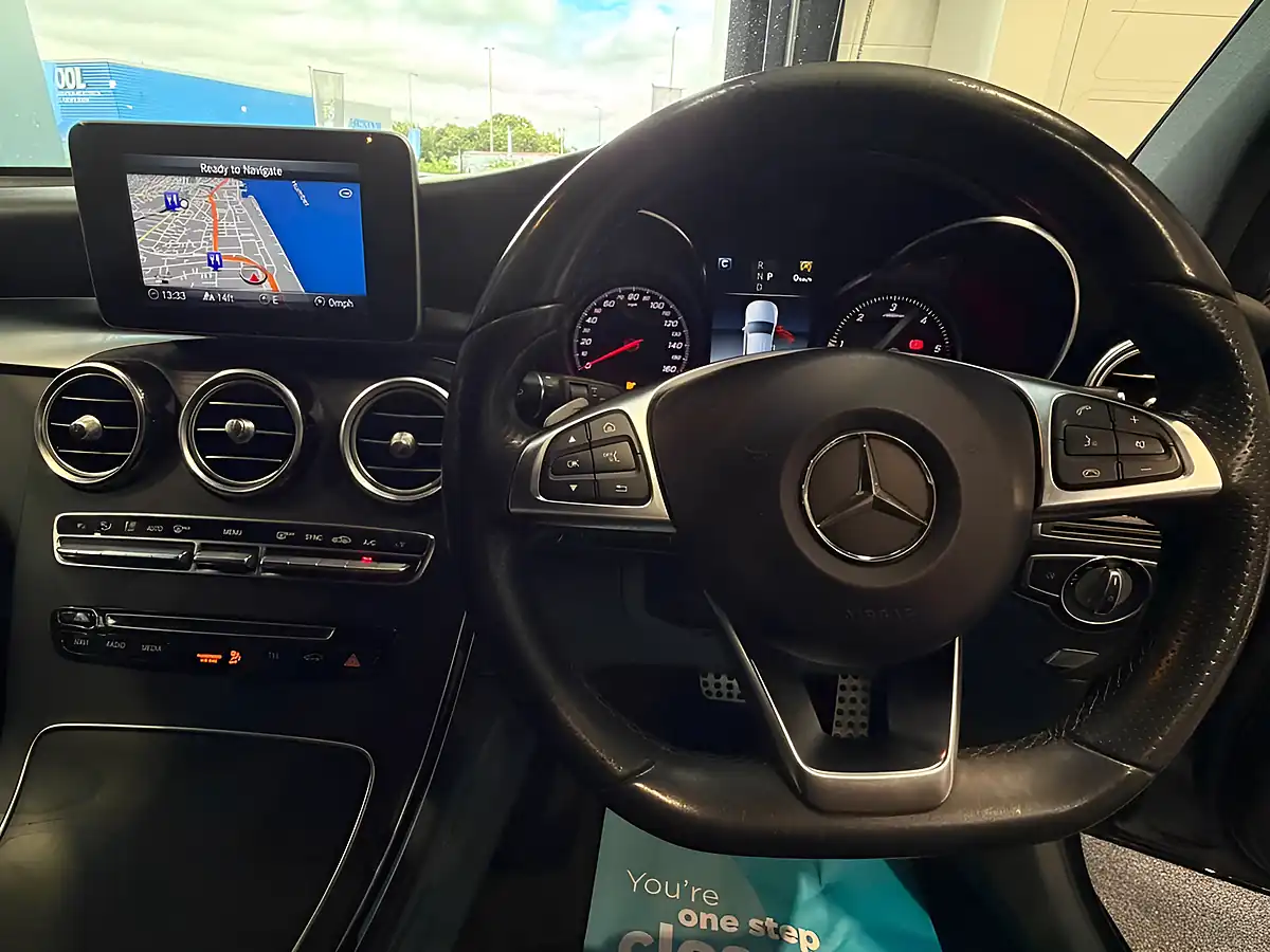 Used 2017 Mercedes-Benz Glc AMG Line Black - Interior and Exterior details 19