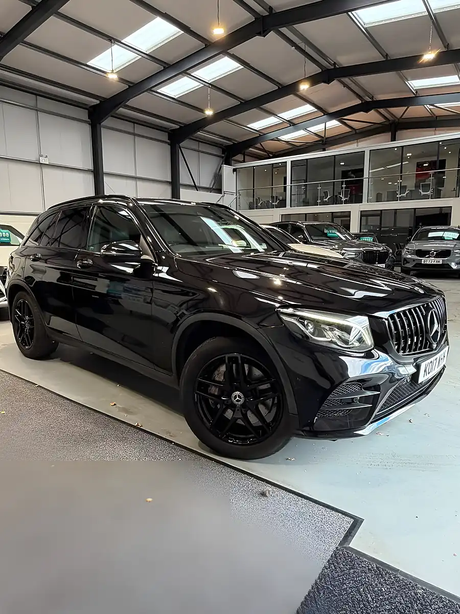 Used 2017 Mercedes-Benz Glc AMG Line Black - Interior and Exterior details 2