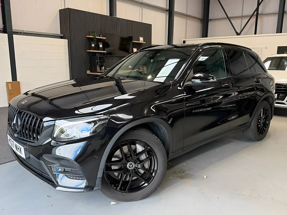 Used 2017 Mercedes-Benz Glc AMG Line Black - Interior and Exterior details 4