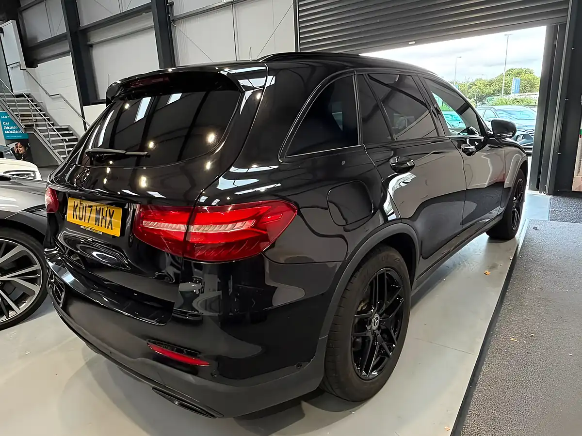 Used 2017 Mercedes-Benz Glc AMG Line Black - Interior and Exterior details 8