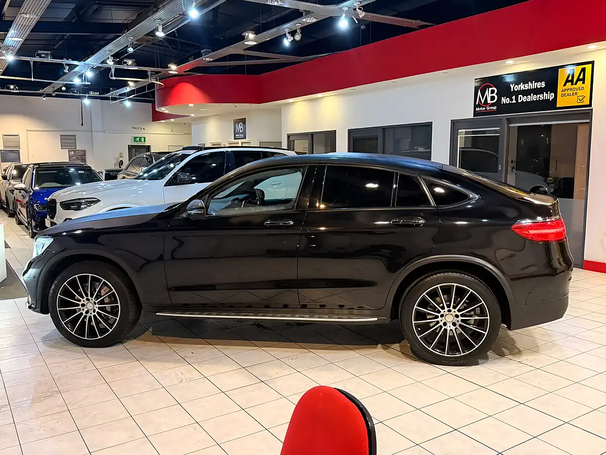 Used 2017 Mercedes-Benz Glc AMG Line Black - Interior and Exterior details 6
