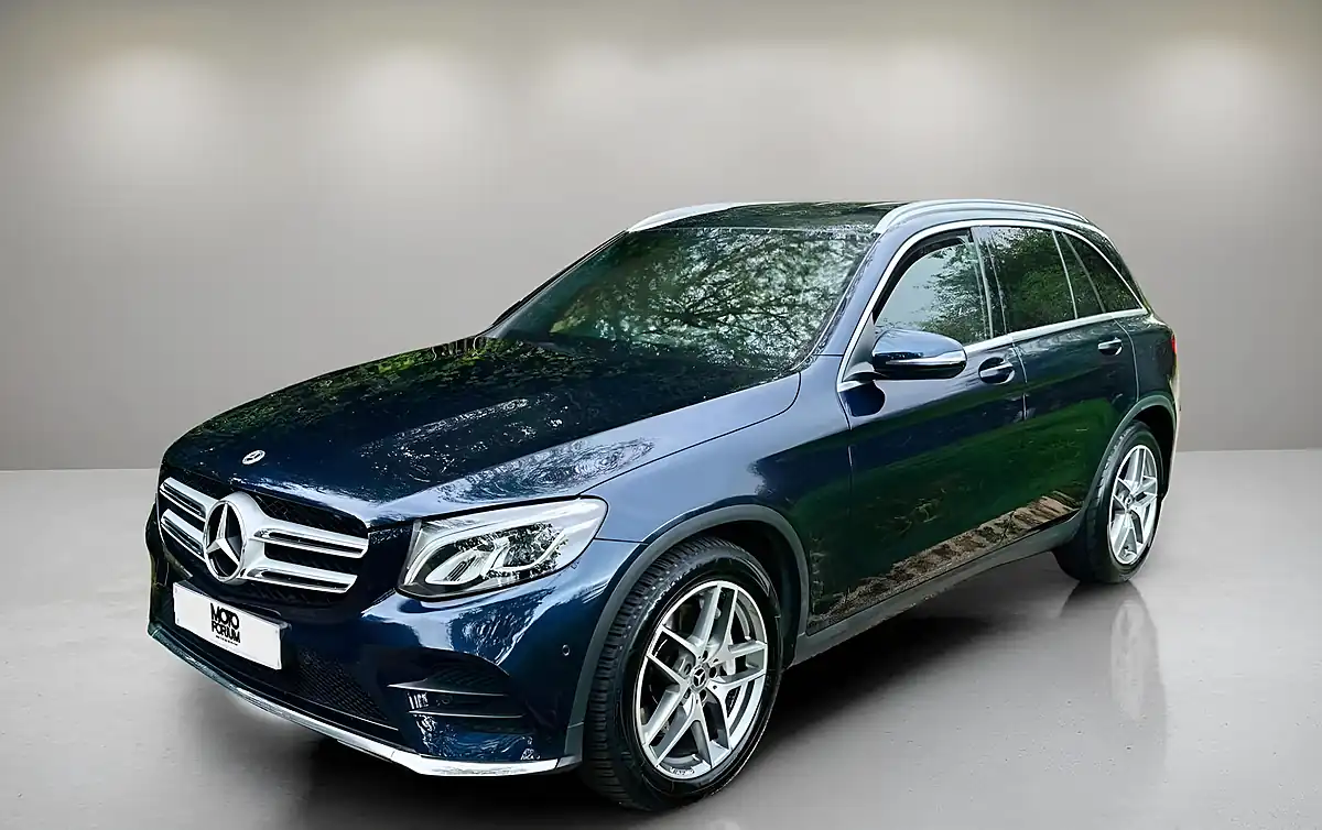 Used 2017 Mercedes-Benz Glc AMG Line Blue - Interior and Exterior details 2