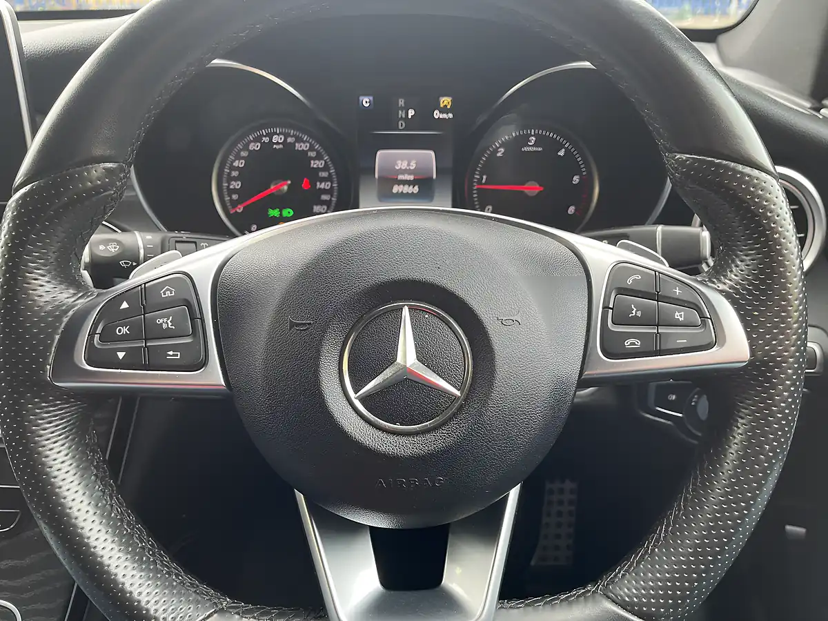 Used 2017 Mercedes-Benz Glc AMG Line Grey - Interior and Exterior details 14