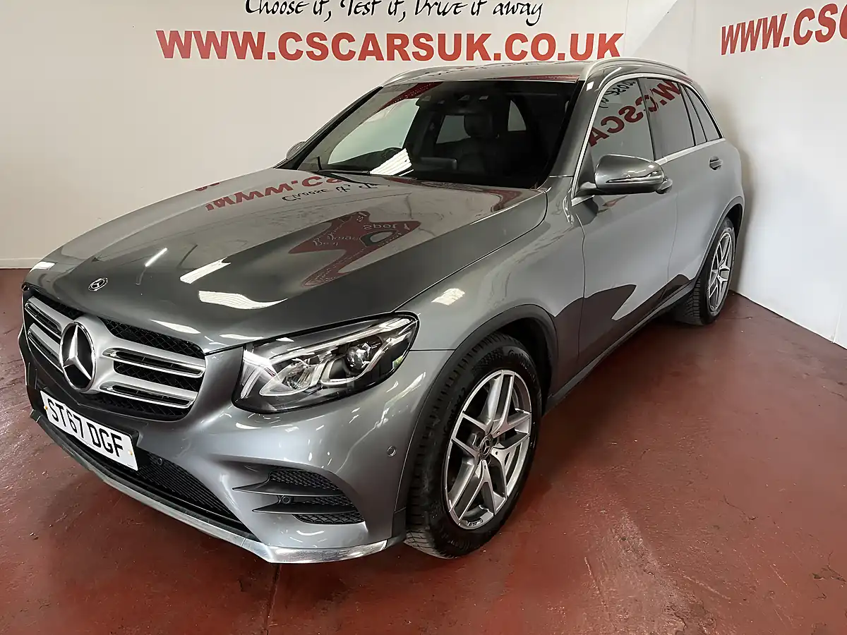 Used 2017 Mercedes-Benz Glc AMG Line Grey - Interior and Exterior details 4